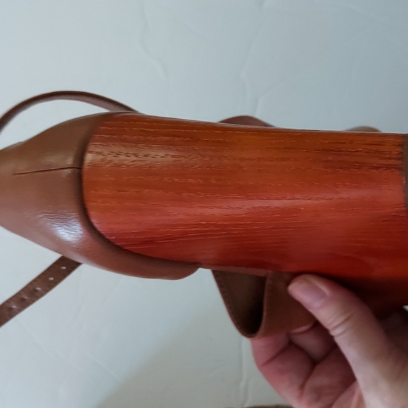 Lucky Brand Strappy Platform Wedge Size 8 M/38,Tan - Picture 16 of 16